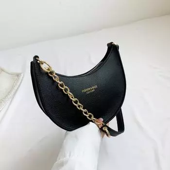 Французская нишевая дизайнерская сумка женская 2024 новая модная личность иностранный стиль повседневная универсальная сумка-мессенджер цепная сумка через плечо белый