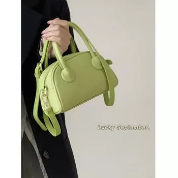 Французская нишевая дизайнерская сумка, женская сумка, новая модная сумка-ракушка, простая сумка через плечо One Size розовый