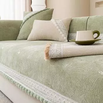 Французская подушка для дивана Lux, универсальный чехол на четыре сезона, тканевый кожаный чехол для дивана, нескользящая кружевная подушка 70*70cm