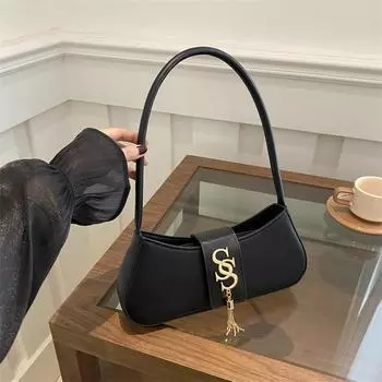 Французская ретро-багетная сумка 2025 года, новая женская сумка, универсальная, наплечная, переносная, сумка через подмышку белый