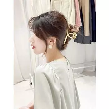 Французская ретро шифоновая рубашка женская весна-лето новый свободный дизайн рубашки топ S