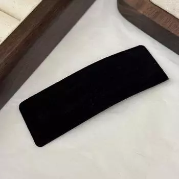 Французская ретро замшевая шпилька для волос женская боковая заколка челка заколка аксессуары для волос бежевый