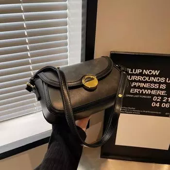 Французская сумка через плечо для женщин, новинка 2023 года, модная маленькая квадратная сумка в стиле ретро, сумка для отдыха под мышками, модная сумка на плечо