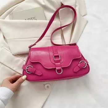 Французская сумка для подмышек для женщин, новые винтажные персонализированные сумки для мотоциклистов, роскошная дизайнерская простая сумка через плечо