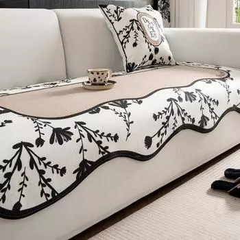 Французская вступительная диванная подушка Lux с неровными облаками, универсальная высококачественная модная нескользящая тканевая подушка для четырех сезонов 70*70cm