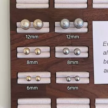 Французские ретро-серьги-гвоздики с шариками, женские легкие роскошные высококачественные серебряные серьги-иглы, изысканные модные серьги 925 silver needle