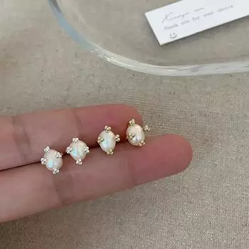 Французские ретро-серьги-гвоздики с жемчугом, женские, легкие, роскошные, нишевые, элегантные, индивидуальные, модные, изысканные, маленькие, универсальные серьги
