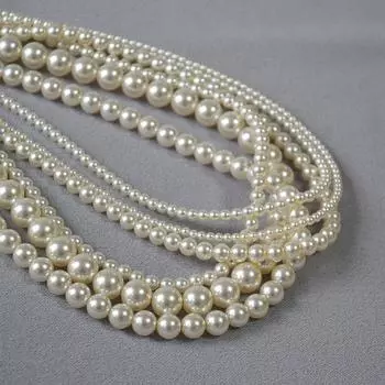 Французский элегантный яркий кристалл жемчуг 650 цветов изысканный мягкий простой наборный ожерелье ключичная цепочка