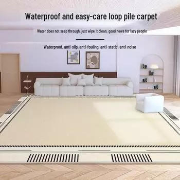 Французский бархатный коврик для гостиной и спальни, нескользящий коврик для дивана и журнального столика 80x120 cm