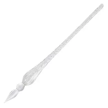 Французский бренд, основанный в HERBIN Glass Pen Tsumugi Clear Включает в себя наждачную бумагу для регулировки пера HERBIN hb21401 [Традиционная 1670] [Ручная работа] чистый