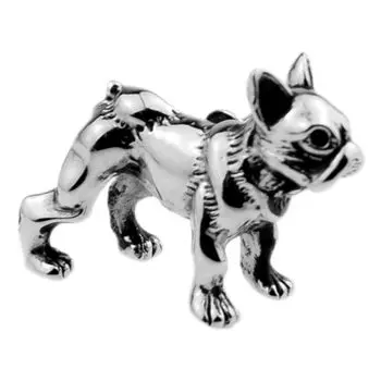 Французский бульдог булавки булавка лацкан булавка булавка136 серебряный