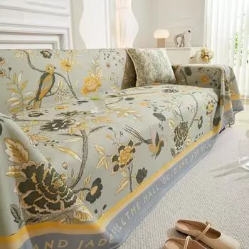 Французский чехол для дивана, ткань, подушка для дивана, летний чехол для дивана, полотенце для дивана, полное покрывало, одеяло 180X130