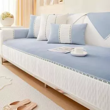 Французский голландский бархатный чехол для дивана для гостиной, диванная подушка, коврик, защитные чехлы для дивана, мягкий утолщенный стул, диван, полотенце, домашний декор 70x70cm 1pcs