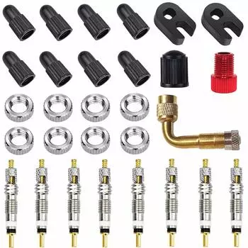 Французский клапан для замены клапана CTRICALVER, велосипедный клапан, автомобильный воздушный гоночный велосипед, набор инструментов для снятия клапана, вставка, вставка, адаптер, клапан, насос,