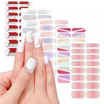 Французский маникюр наклейки водостойкая пленка для ногтей наклейки для ногтей