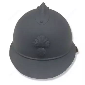 Французский пехотный шлем M15 времен Первой мировой войны 1915 года, корпус и значок 1pcs