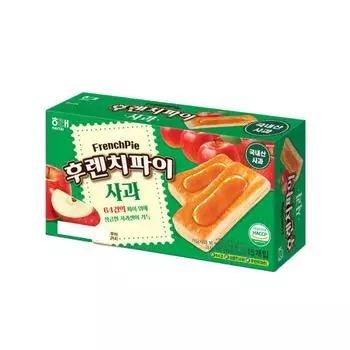 Французский пирог Haitai Яблочный 192 г 15 пирожных (3 варианта) 1BOX