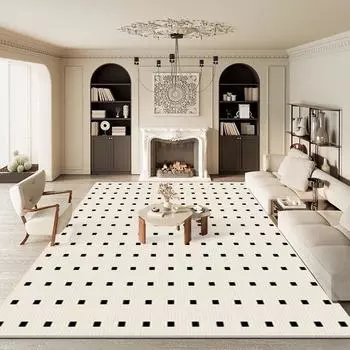 Французский простой ковер для гостиной, украшение дома, полноценный диван, журнальный столик, одеяло, спальня, кабинет, гардероб, напольный коврик 80x160cm 32x63inch