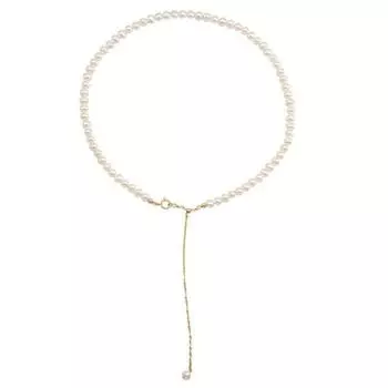 Французский ретро стиль Гонконг регулируемый жемчуг штабелируемый элегантный ожерелье легкий роскошный новый стиль