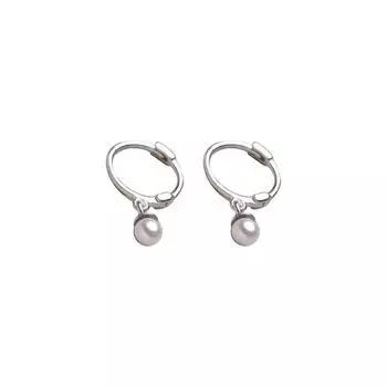 Французский ретро жемчужный кулон с пряжкой в виде цветка, свежий и элегантный новый стиль