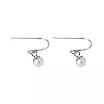 Французский ретро жемчужный темперамент новый стиль ежедневные элегантные серьги для женщин