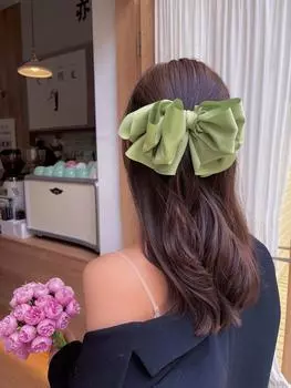 Французский стиль заколки-бантики для волос бантик для девочек и женщин корейская мода аксессуар для волос многослойный