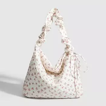 Французский стиль женские модные сумки через плечо новая цветочная холщовая сумка маленькая свежая тканевая сумка для отдыха универсальная сумка в корейском стиле