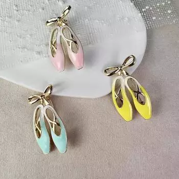 Французский свет роскошь элегантный цвет капель балетки брошь мода бант темперамент свет роскошь тренд интернет знаменитости женщины