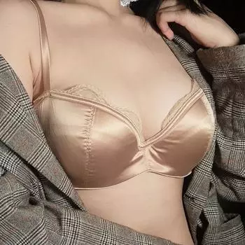 Французское кружево 1/2 с тонкой чашкой, сексуальный комплект с бюстгальтером, женское бесшовное нижнее белье, бюстгальтер с эффектом пуш-ап, дышащие сетчатые трусики, комплекты нижнего белья больших размеров 70A чёрный