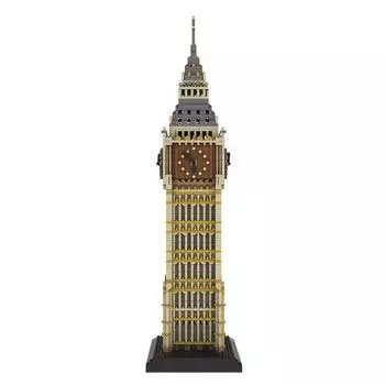 Frandy Nanoblock Landmark Large Building British Big Ben SM9920, разноцветные, популярные корейские игрушки