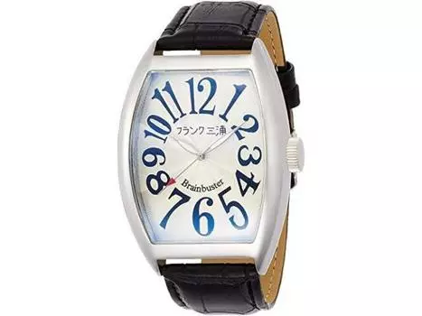 [Frank Miura] Часы № 6 Magnum с кожаным ремнем, белый FM06K-W, мужской корпус из сплава, НОВИНКА