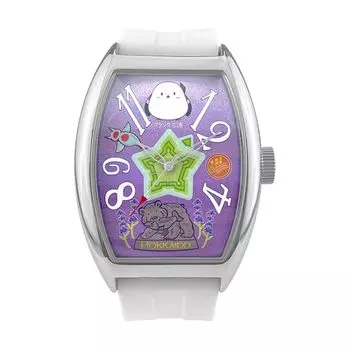 frank miura часы местная модель Shimaenaga Clione префектуры фиолетовый белый мужские (Хоккайдо)