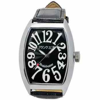 [Фрэнк Миура] FRANKMIURA Watch Unit 6 Magnum кожаный ремешок черный FM06K-B мужские