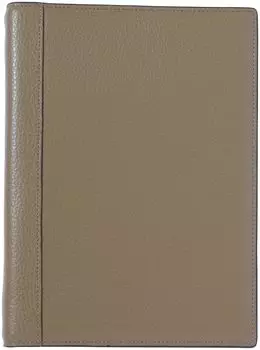 Franklin Planner Shrink Leather Binder Classic 20mm Taupe 86285 серо-коричневый