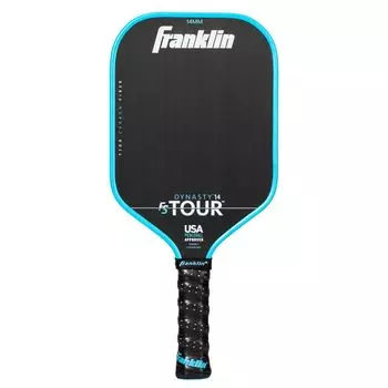 Franklin Sport Pro Pickleball Paddle FS Tour Series Carbon Fiber Pickleball Paddle Официальное американское одобрение Paddle Dynasty Pro Player синий