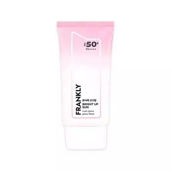 FRANKLY Bright Up Sun 50 мл, SPF 50+ PA++++, сияющий, увлажняющий, корейская косметика, Kbeauty, образец