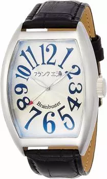 [FRANKMIURA] FRANKMIURA Watch Unit 6 Magnum кожаный ремешок белый FM06K-W мужские