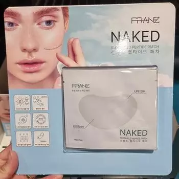 Franz Naked Прозрачный УФ-защитный патч, 14 порций, 1 шт., один предмет
