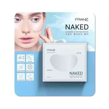 Franz Naked Прозрачный УФ-защитный патч, 14 порций, 1 шт.