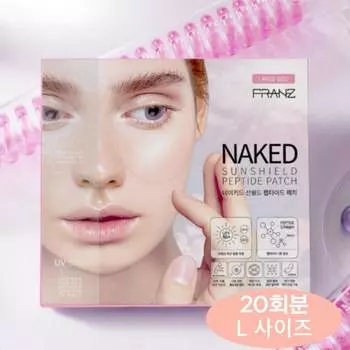 Franz Naked Солнцезащитный пептидный пластырь размер L (5 кусков), 5 шт., 4 шт.