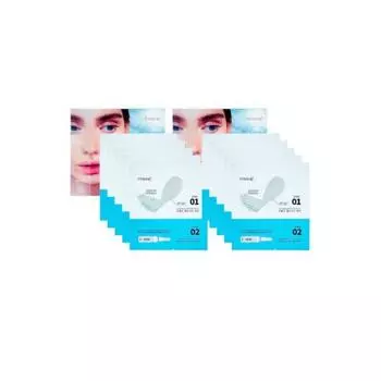 Franz Naked Sunshield Peptide Прозрачный солнцезащитный патч для гольфа 2BOX (10 порций), 2 куска