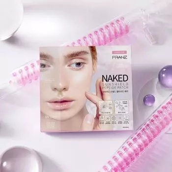 Franz Transparent Sun Patch L Size Large UV Blocking Peptide Platinum, 10 листов