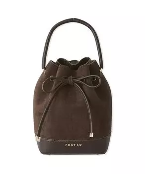 FRAY Ribbon Bag FWGB259306 I.D. Women s (Suede) (Brown)