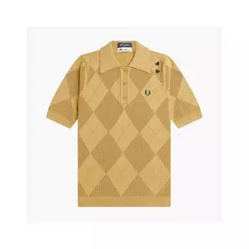 Fred Perry Argyle Knit Shirt 926 Afpf2417106 926 S
