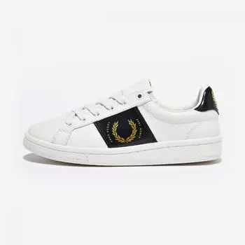 Fred Perry B721 Кожаный фарфор с фирменным логотипом 254
