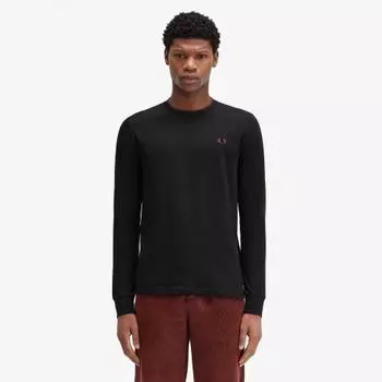 Fred Perry [baseline] Long Sleeve Twin Tip T shirT W68 Afpm2439602 W68 L