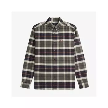 Fred Perry Brushed Tartan Shirt Afpm2336643 638 S