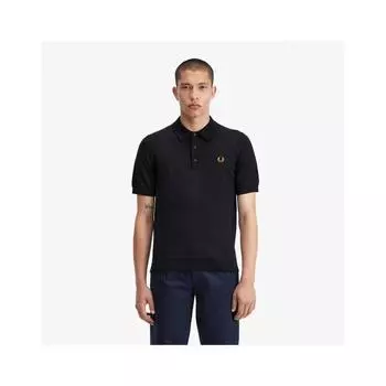 Fred Perry Classic Merino Wool Knit Shirt Afpm2437623 795 M