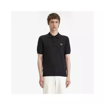 Fred Perry Classic Merino Wool Knit Shirt Afpm2417623 198 S