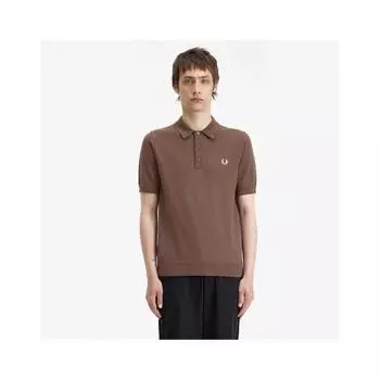Fred Perry Classic Merino Wool Knit Shirt Afpm2417623 U53 M